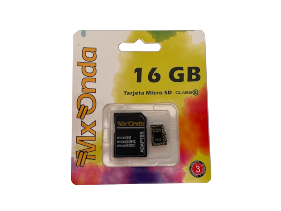 Tarjeta de Memoria MX Onda 16GB