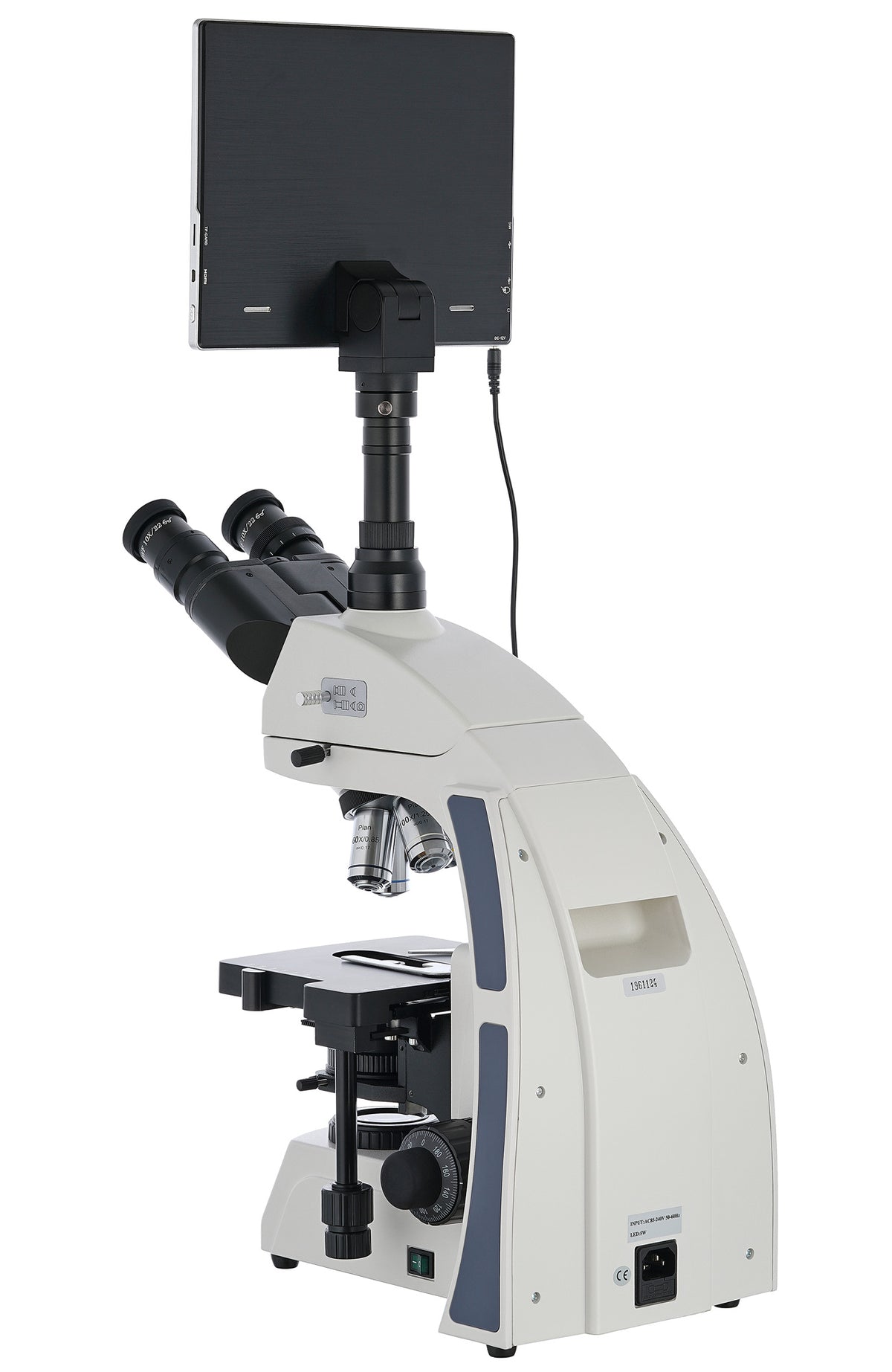 Microscopio trinocular digital Levenhuk MED D40T LCD