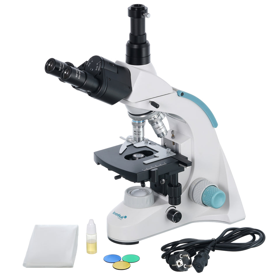 Microscopio trinocular Levenhuk 900T