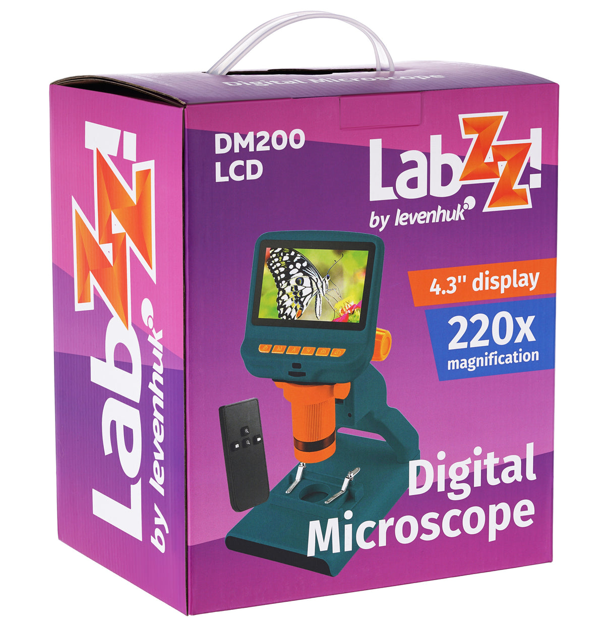 Microscopio digital Levenhuk LabZZ DM200 LCD