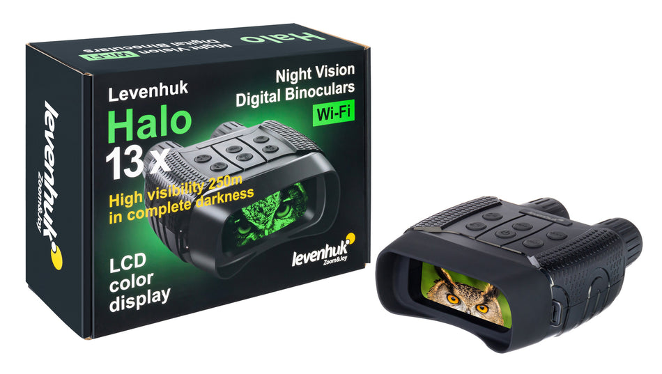 Prismáticos digitales de visión nocturna Levenhuk Halo 13X