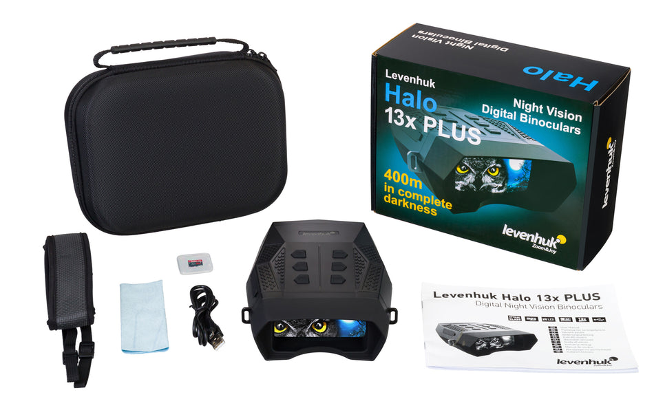 Prismáticos digitales de visión nocturna Levenhuk Halo 13X PLUS