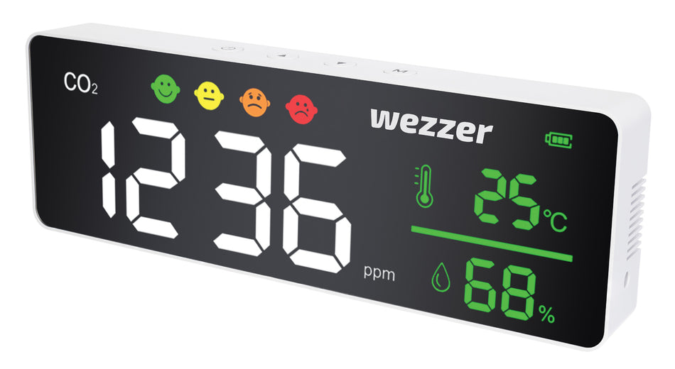 Medidor de la calidad del aire Levenhuk Wezzer Air MC50