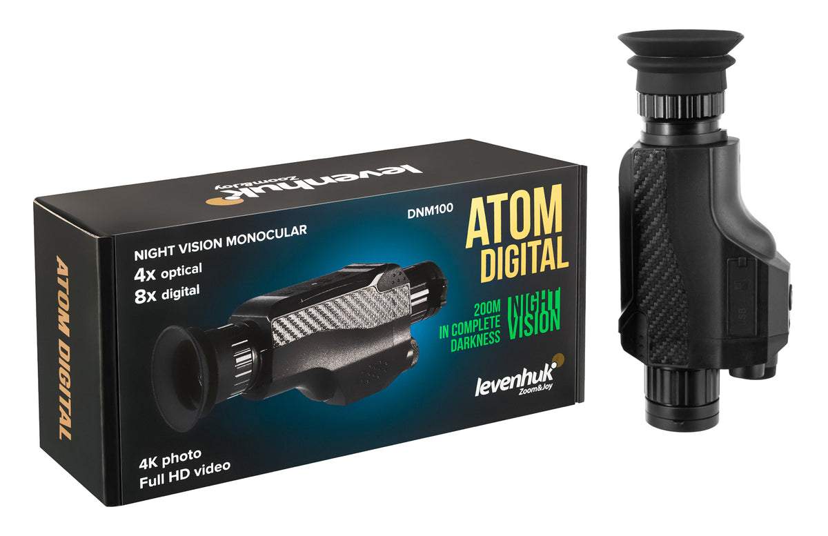 Monocular de visión nocturna Levenhuk Atom Digital DNM100