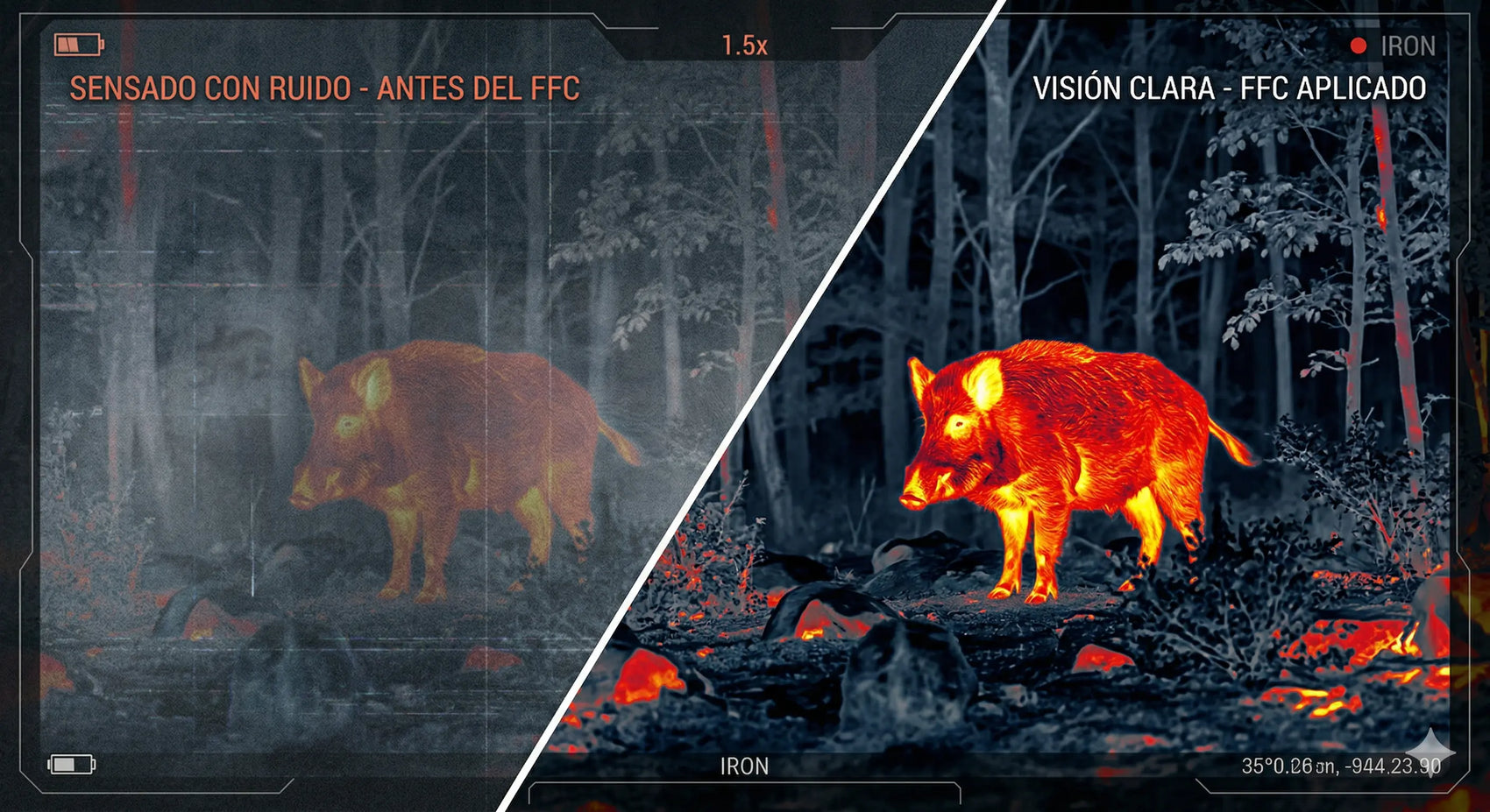 ¿Qué es el FFC (Flat Field Correction) y ese "clic"?