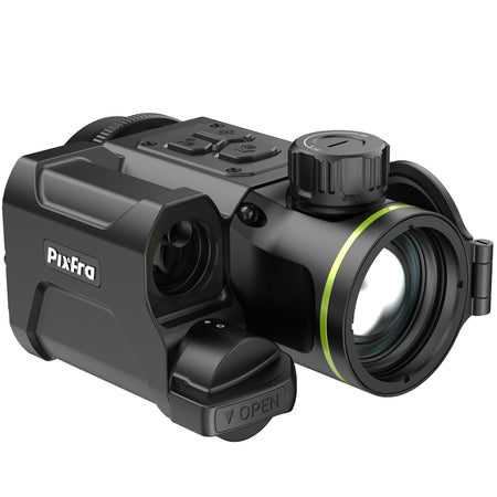 PIXFRA Taurus T635 LRF Monocular Térmico Acoplable con Medidor de Distancia Laser