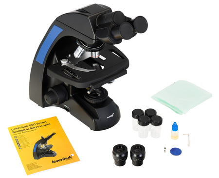 Microscopio binocular biológico Levenhuk 850B