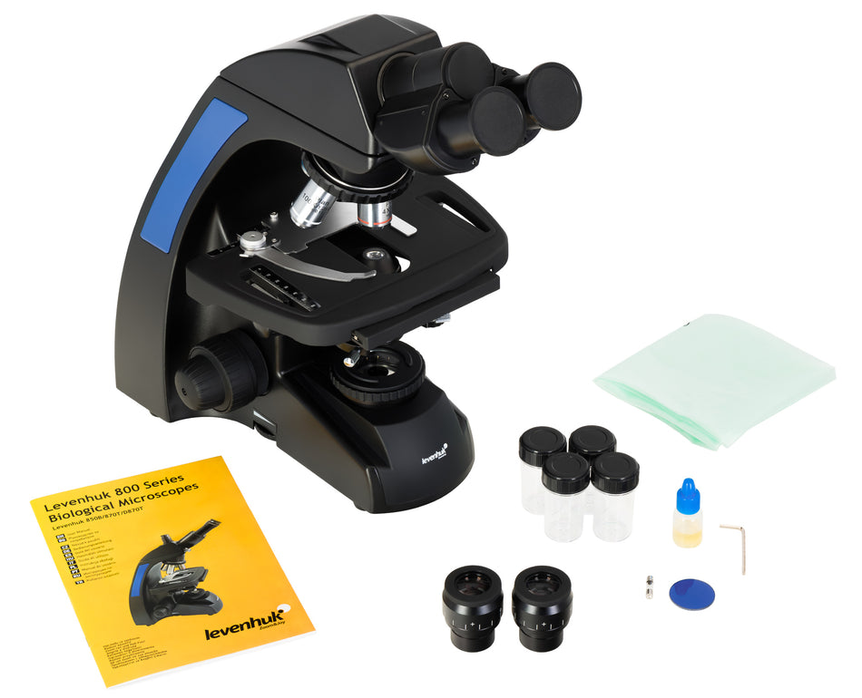 Microscopio binocular biológico Levenhuk 850B