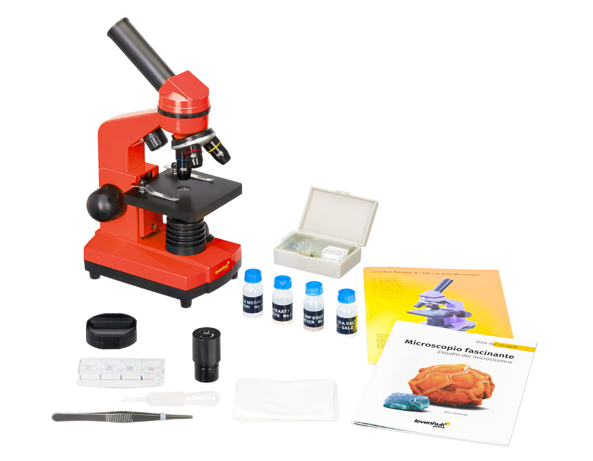 Microscopio Levenhuk Rainbow 2L