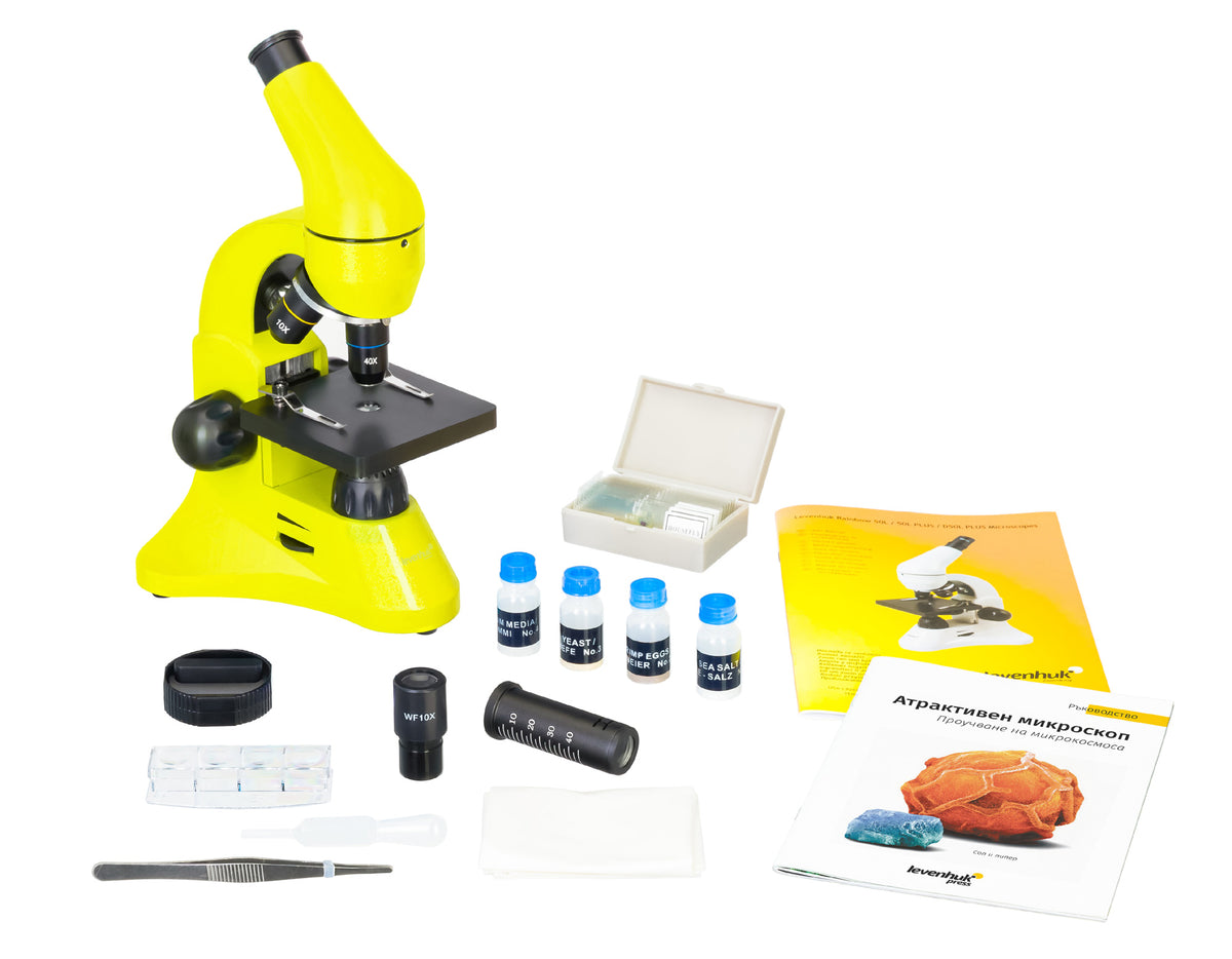 Microscopio Levenhuk Rainbow 50L