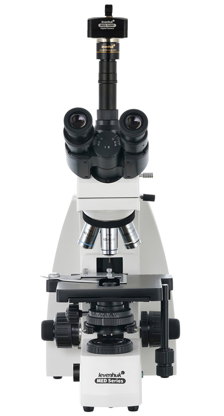 Microscopio trinocular digital Levenhuk MED D40T
