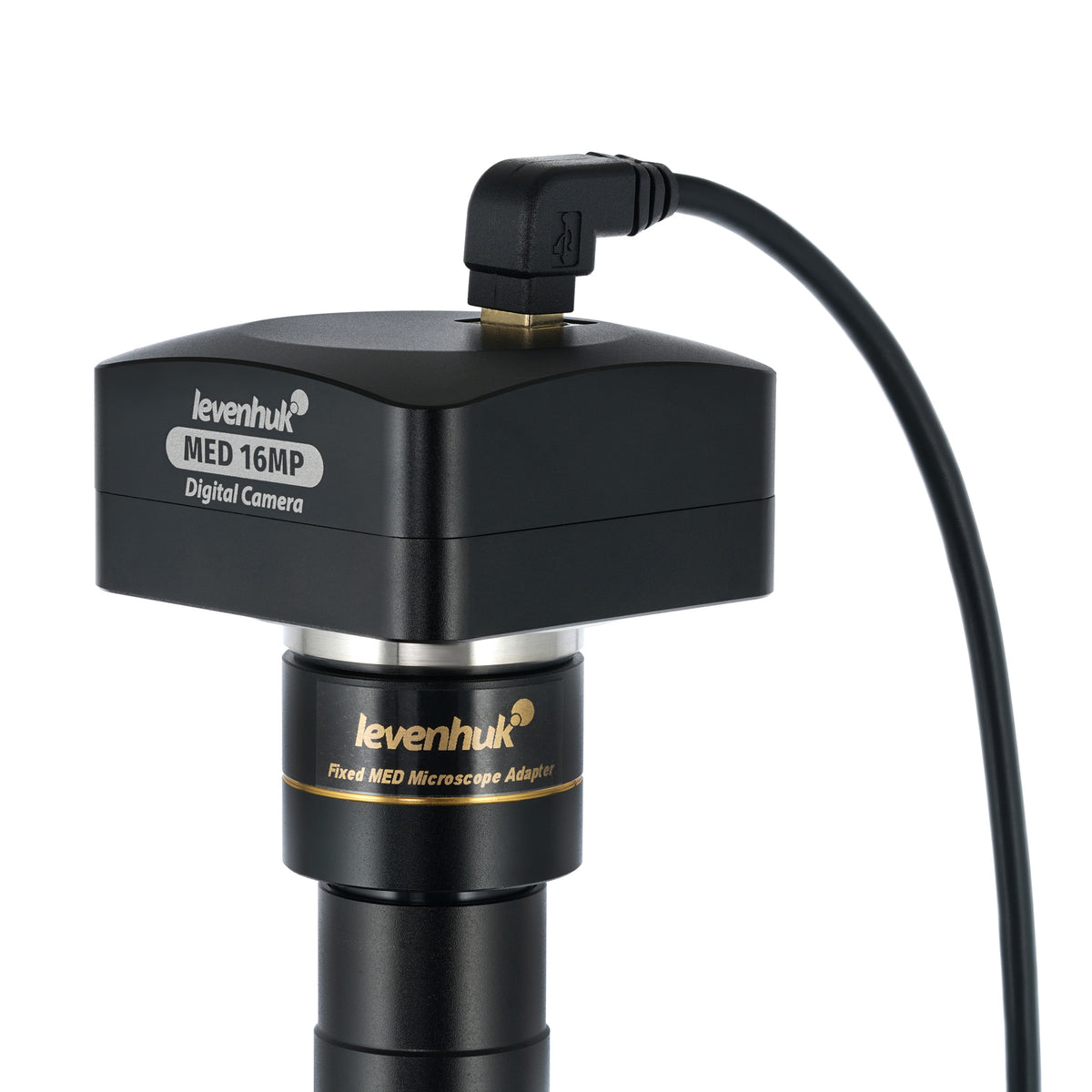 Microscopio trinocular digital Levenhuk MED D40T
