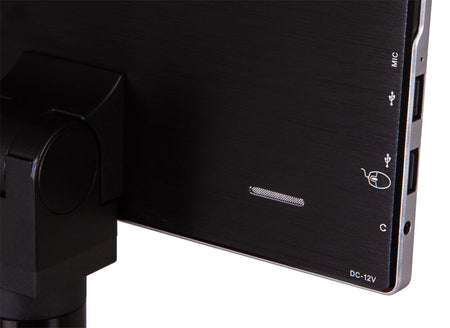 Cámara digital de microscopio Levenhuk MED 5M con pantalla LCD de 9,4 pulgadas