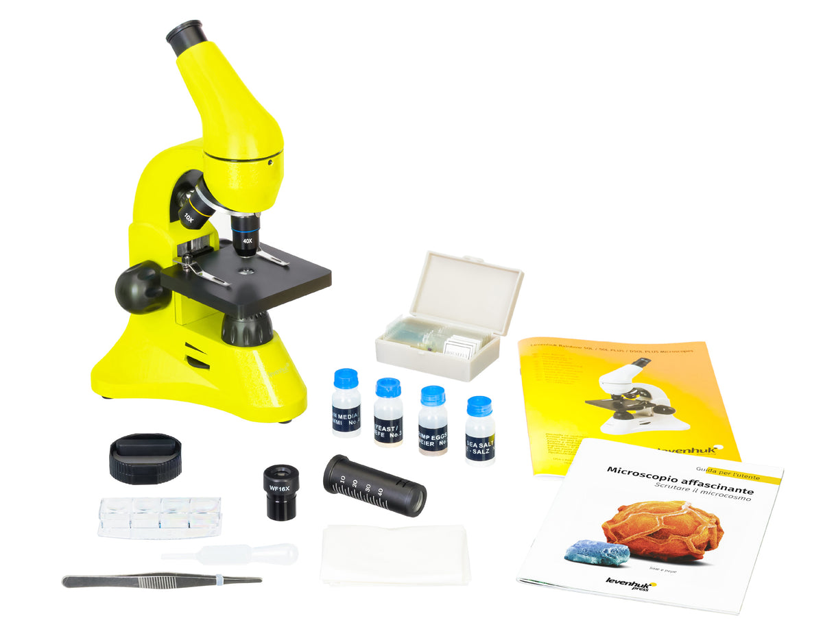 Microscopio Levenhuk Rainbow 50L PLUS