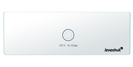 Portaobjetos de calibración Levenhuk MED