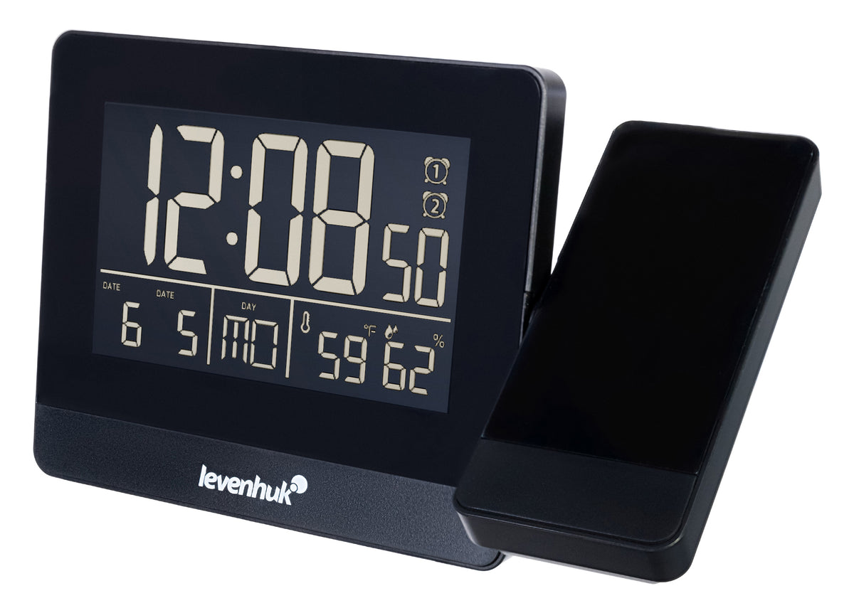 Termómetro Levenhuk Wezzer BASE L70 con proyector y reloj