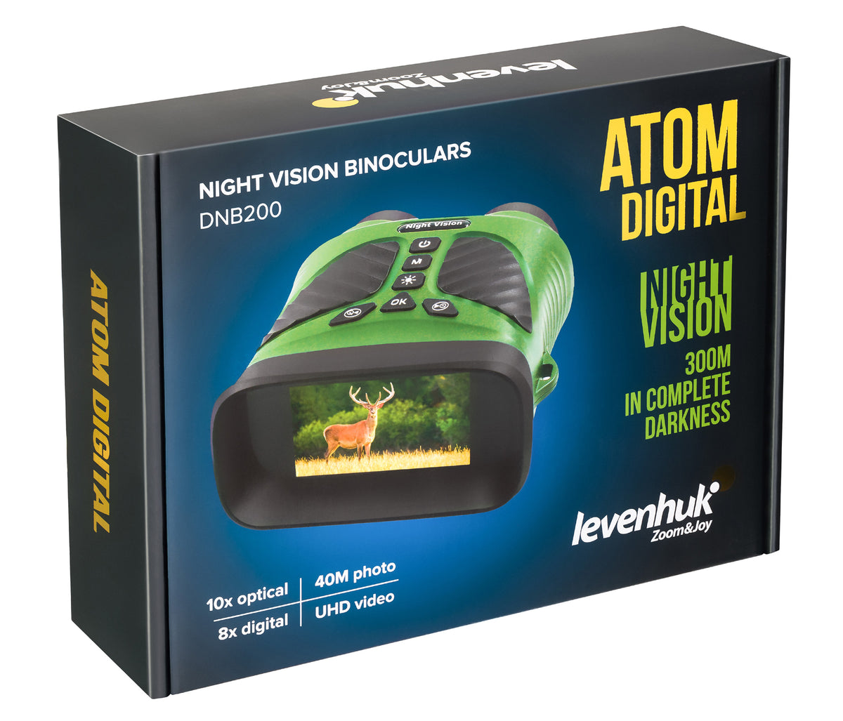 Prismáticos de visión nocturna Levenhuk Atom Digital DNB200