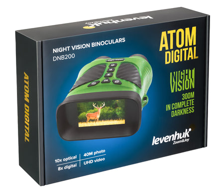 Prismáticos de visión nocturna Levenhuk Atom Digital DNB200