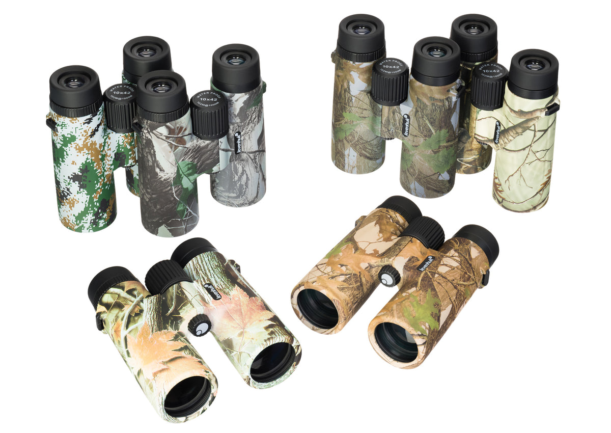 Prismáticos Levenhuk Camo 10x42 con retícula