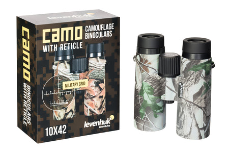 Prismáticos Levenhuk Camo 10x42 con retícula