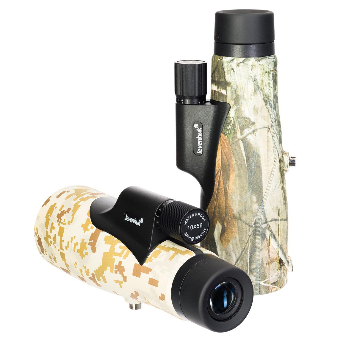 Monocular Levenhuk Camo 10x56 con retícula