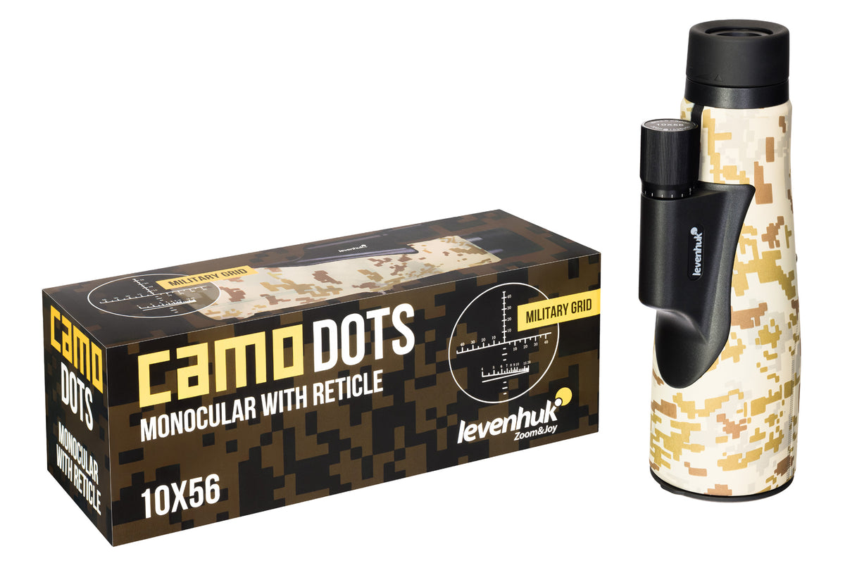 Monocular Levenhuk Camo 10x56 con retícula
