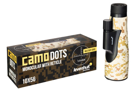 Monocular Levenhuk Camo 10x56 con retícula