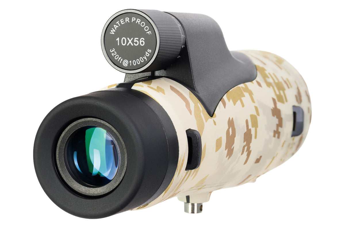 Monocular Levenhuk Camo 10x56 con retícula