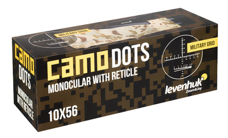 Monocular Levenhuk Camo 10x56 con retícula