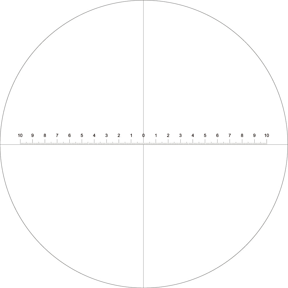 Portaobjetos de calibración MAGUS CSS1 para microscopios estereoscópicos (0,1)