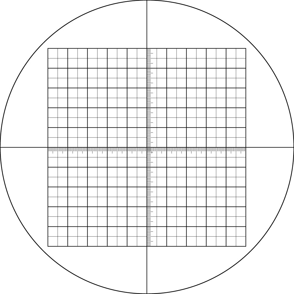 Portaobjetos de calibración MAGUS CSS2 para microscopios estereoscópicos (XY0,05)