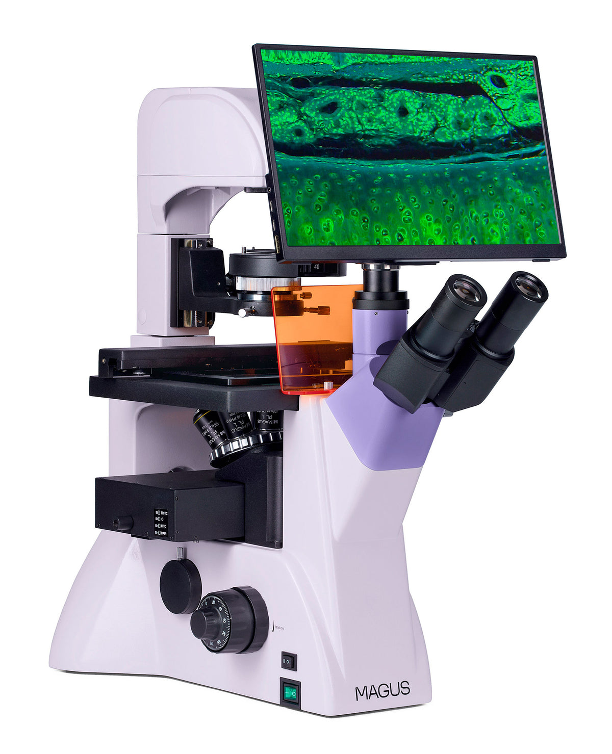Microscopio invertido digital de fluorescencia MAGUS Lum VD500L LCD