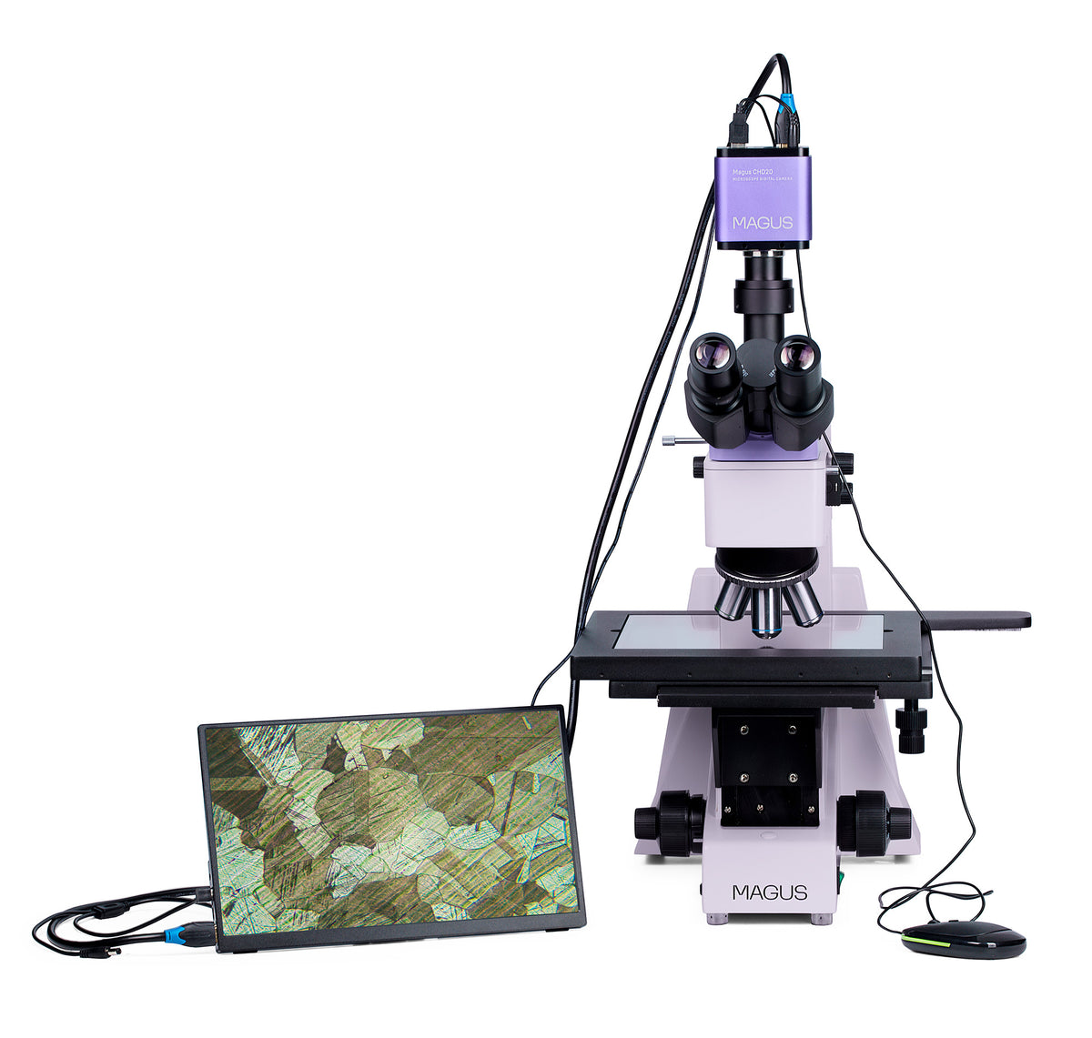 Microscopio metalúrgico digital MAGUS Metal D650 LCD