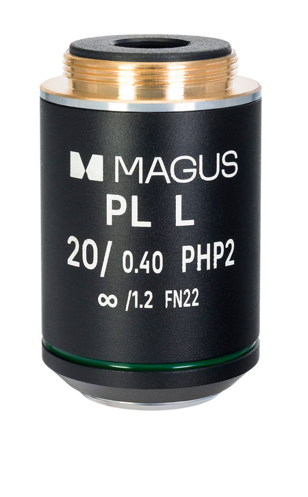 Objetivo MAGUS 20HP 20х/0,40 Plan L fase PHP2 ∞/1,2 WD 8,0 mm