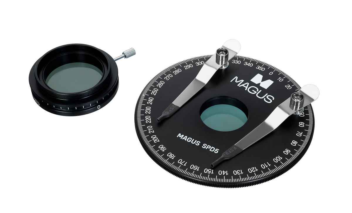 Kit de polarizador/analizador MAGUS SPD5 para microscopio estereoscópico