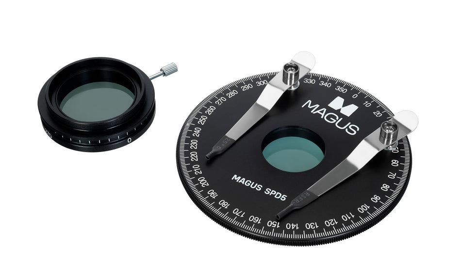 Kit de polarizador/analizador MAGUS SPD5 para microscopio estereoscópico
