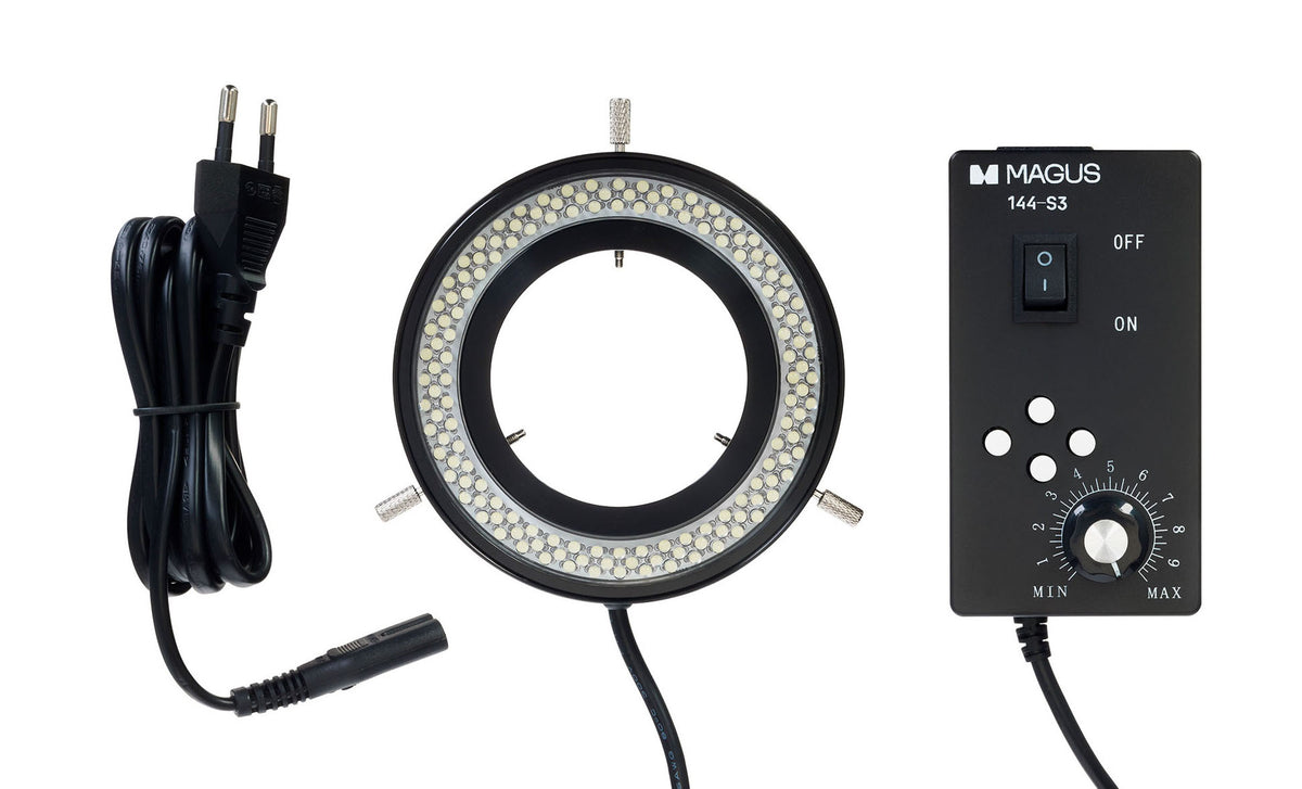 Lámpara anular MAGUS LED 144-S4 con control de sector
