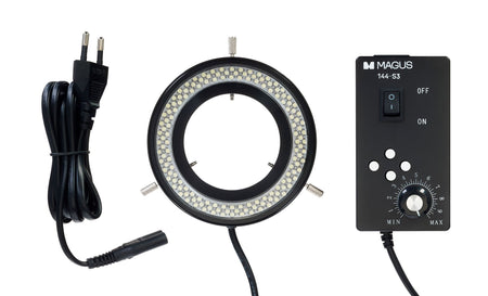 Lámpara anular MAGUS LED 144-S4 con control de sector