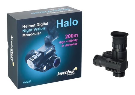 Monocular digital de visión nocturna Levenhuk Halo NVM20 Helmet