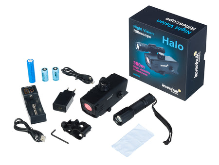 Visor de visión nocturna para rifle Levenhuk Halo NVR50