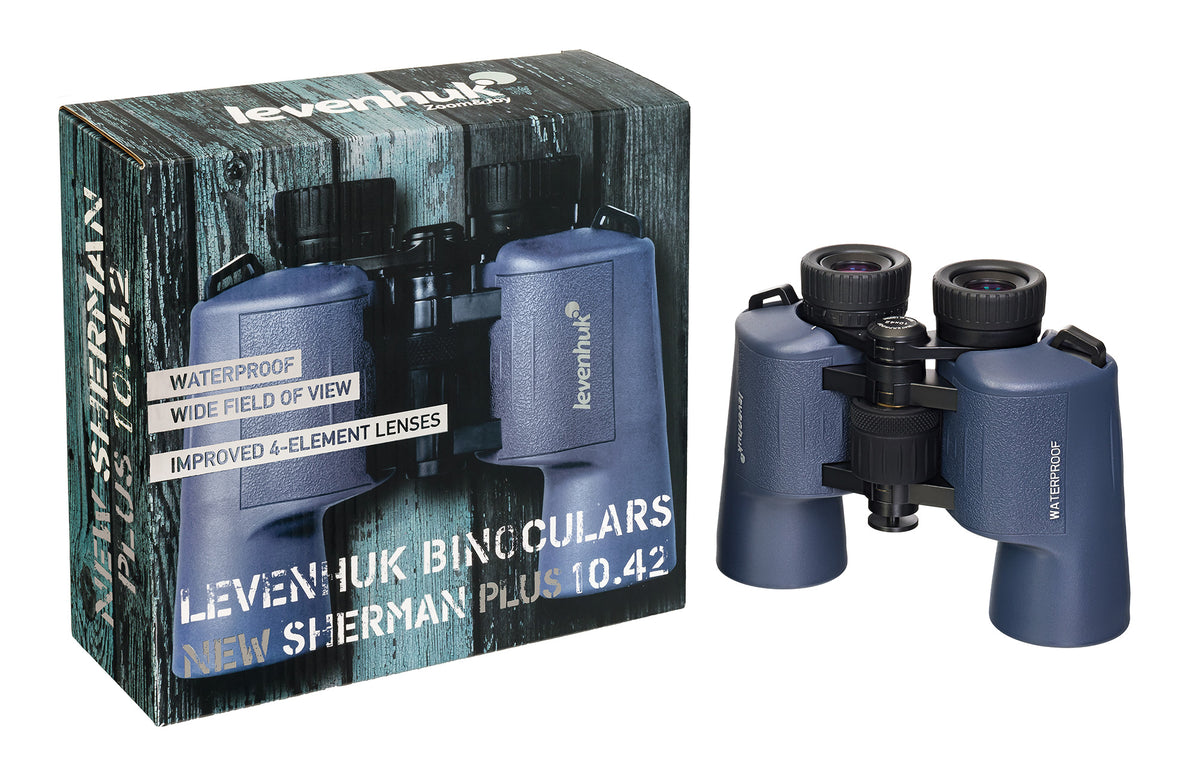 Prismáticos Levenhuk New Sherman PLUS 10x42