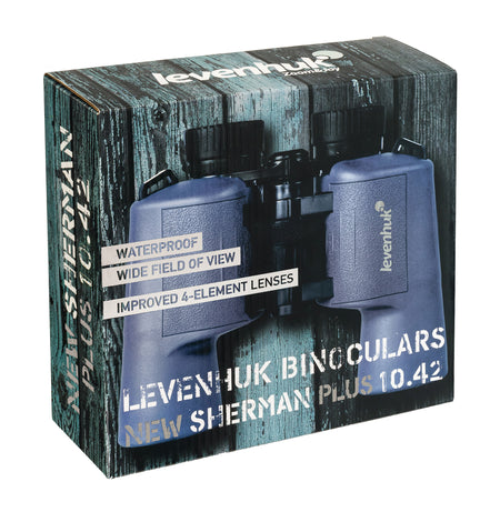 Prismáticos Levenhuk New Sherman PLUS 10x42