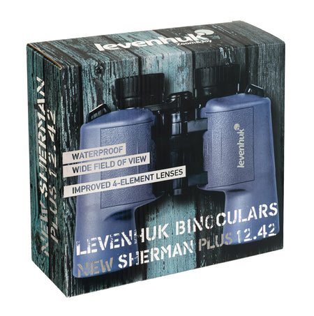 Prismáticos Levenhuk New Sherman PLUS 12x42