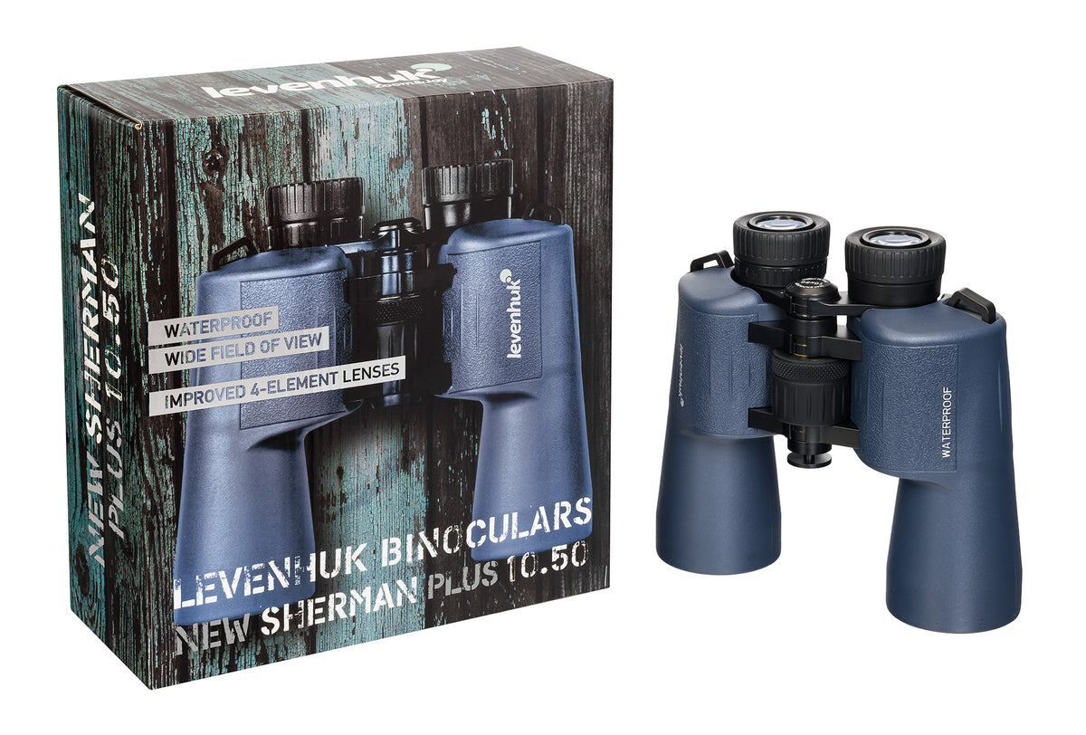Prismáticos Levenhuk New Sherman PLUS 10x50