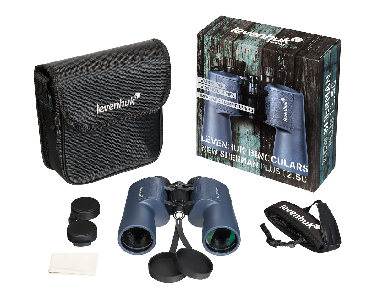 Prismáticos Levenhuk New Sherman PLUS 12x50