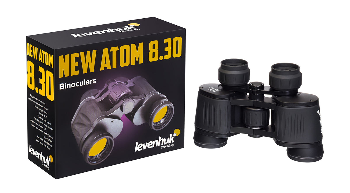 Prismáticos Levenhuk New Atom 8x30