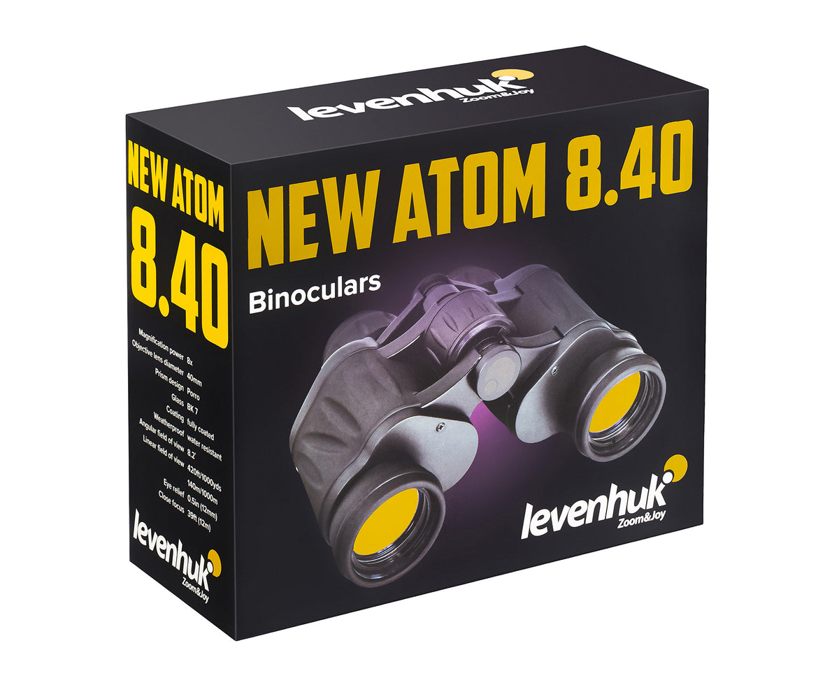 Prismáticos Levenhuk New Atom 8x40