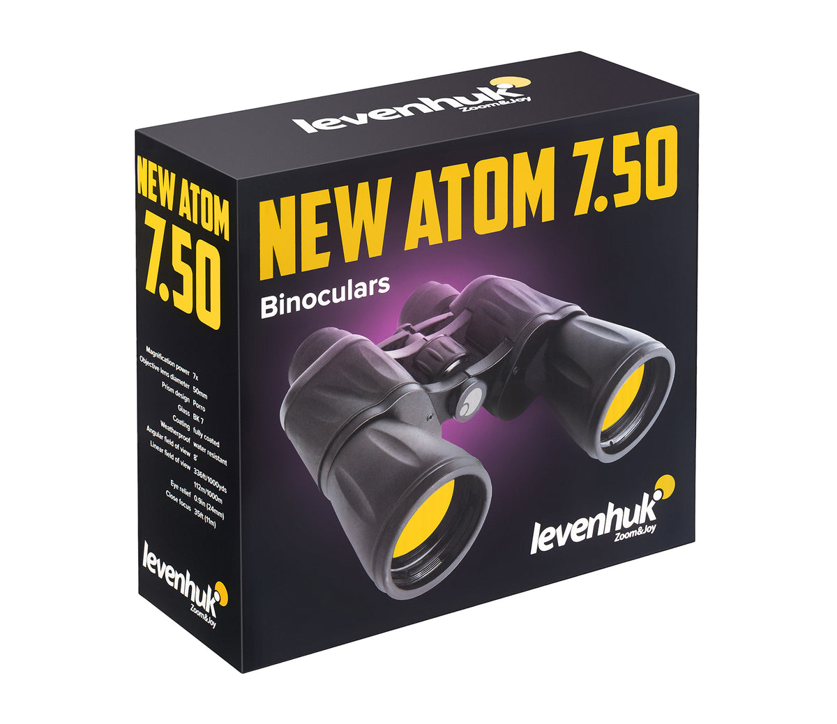 Prismáticos Levenhuk New Atom 7x50
