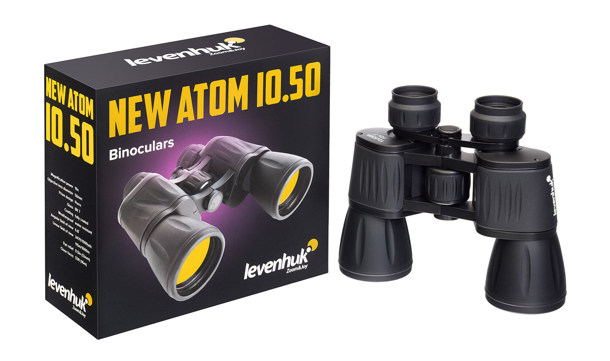 Prismáticos Levenhuk New Atom 10x50