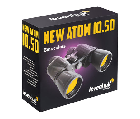 Prismáticos Levenhuk New Atom 10x50
